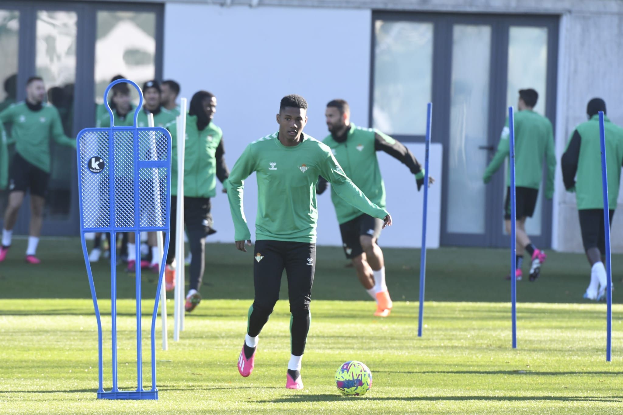  Abner Vinicius, en el entrenamiento