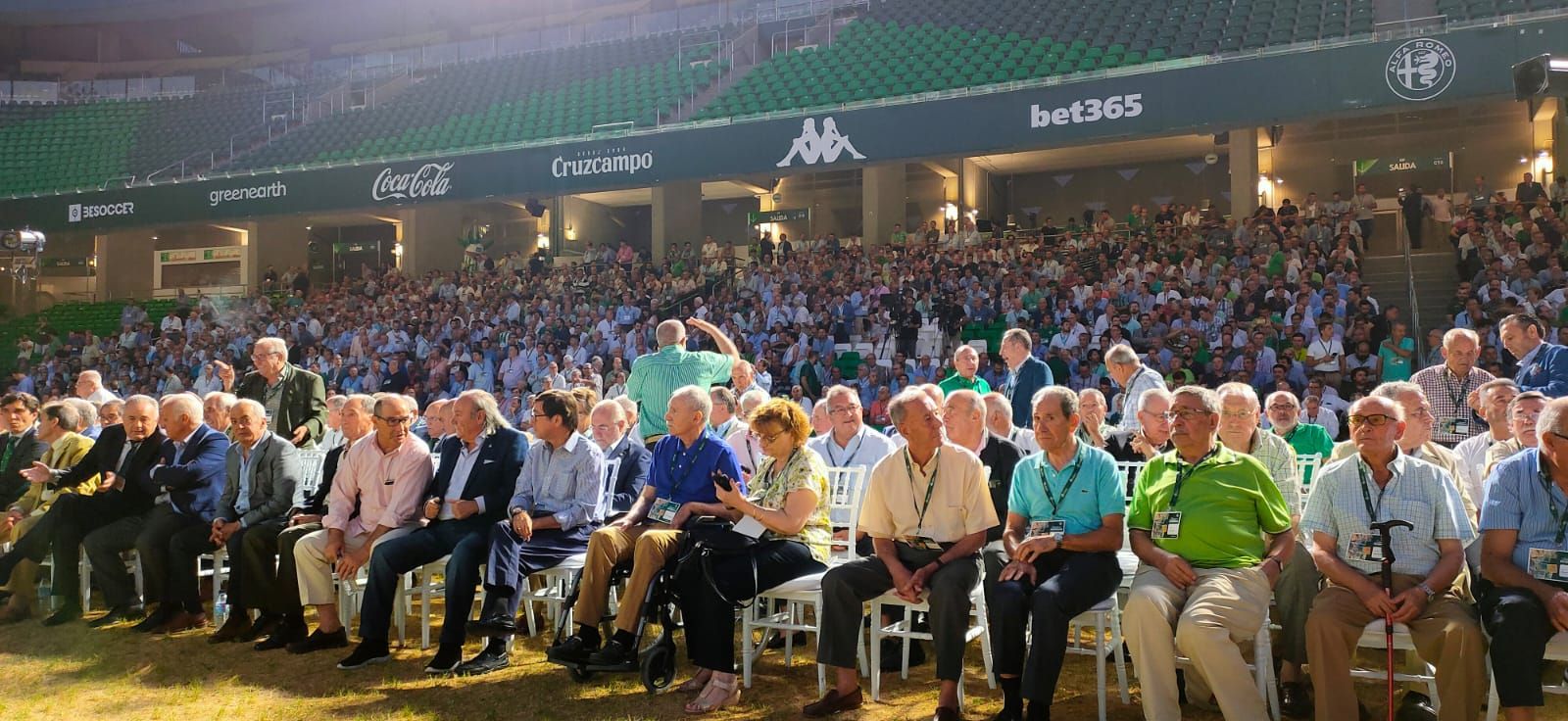 Abonados más antiguos del Real Betis.