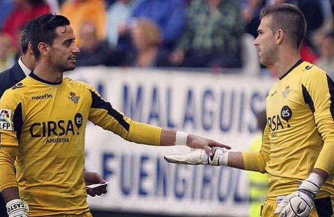  Adrián, en su debut frente al Málaga.