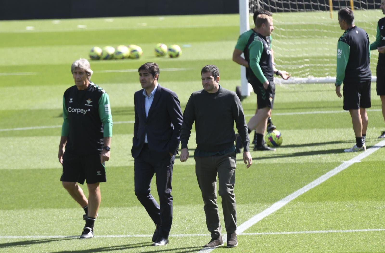 Alarcón y Haro, con Pellegrini.