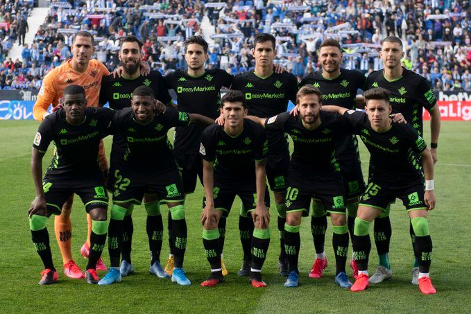 Alineación de Rubi ante el Leganés.