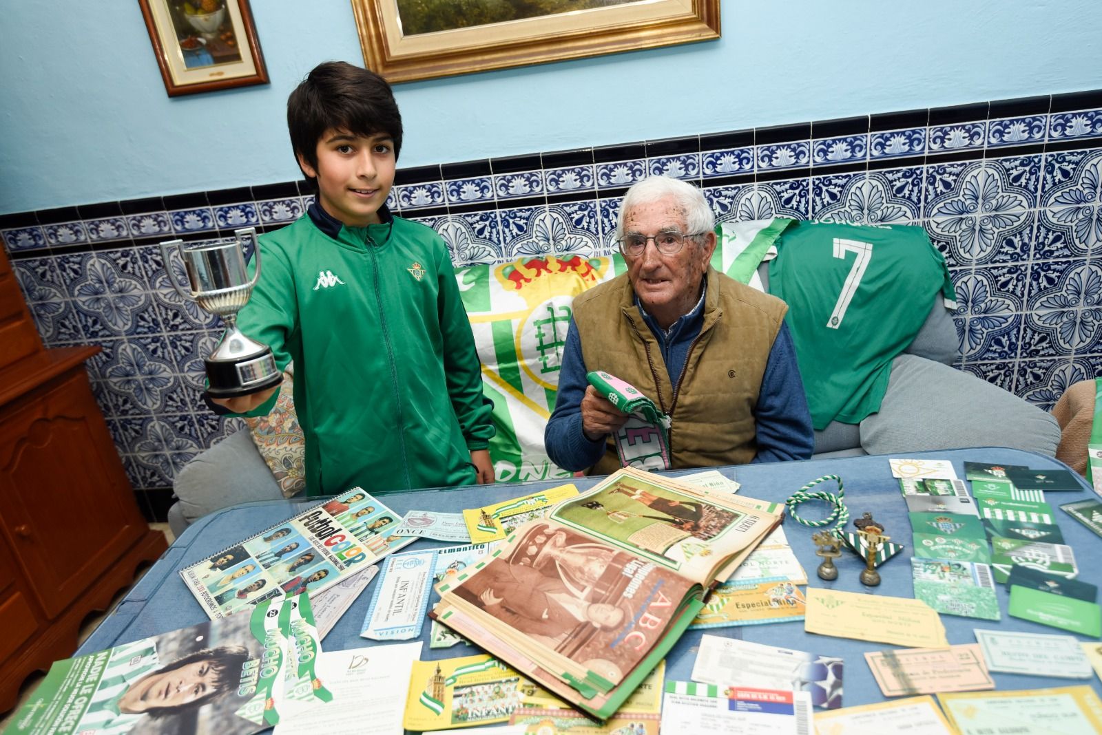  Bartolomé y Gonzalo, que recibieron la llamada de Pellegrini.