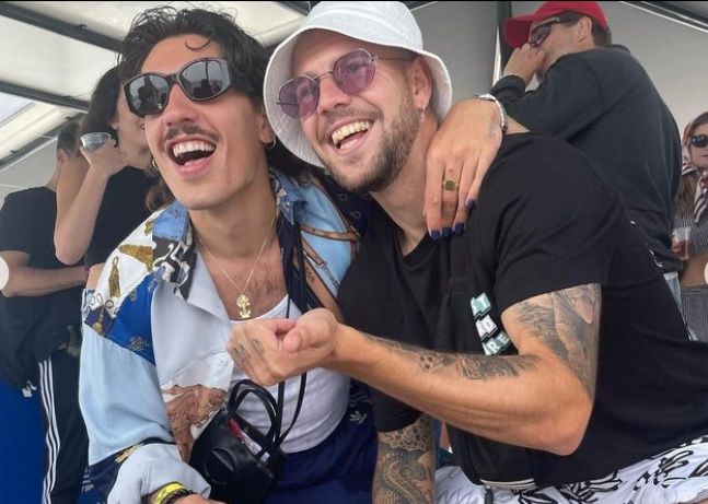  Bellerín y Aitor Ruibal, en verano (Captura: Instagram)