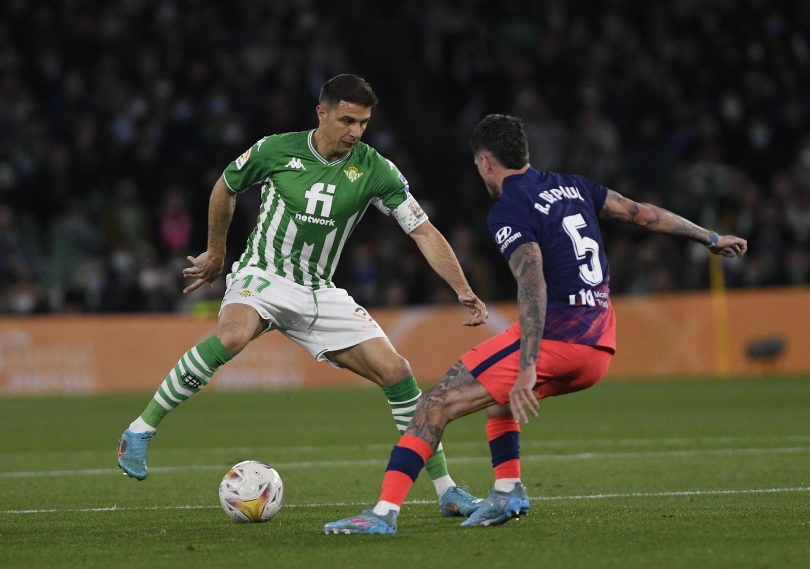 Joaquín, en el Betis-Atlético.