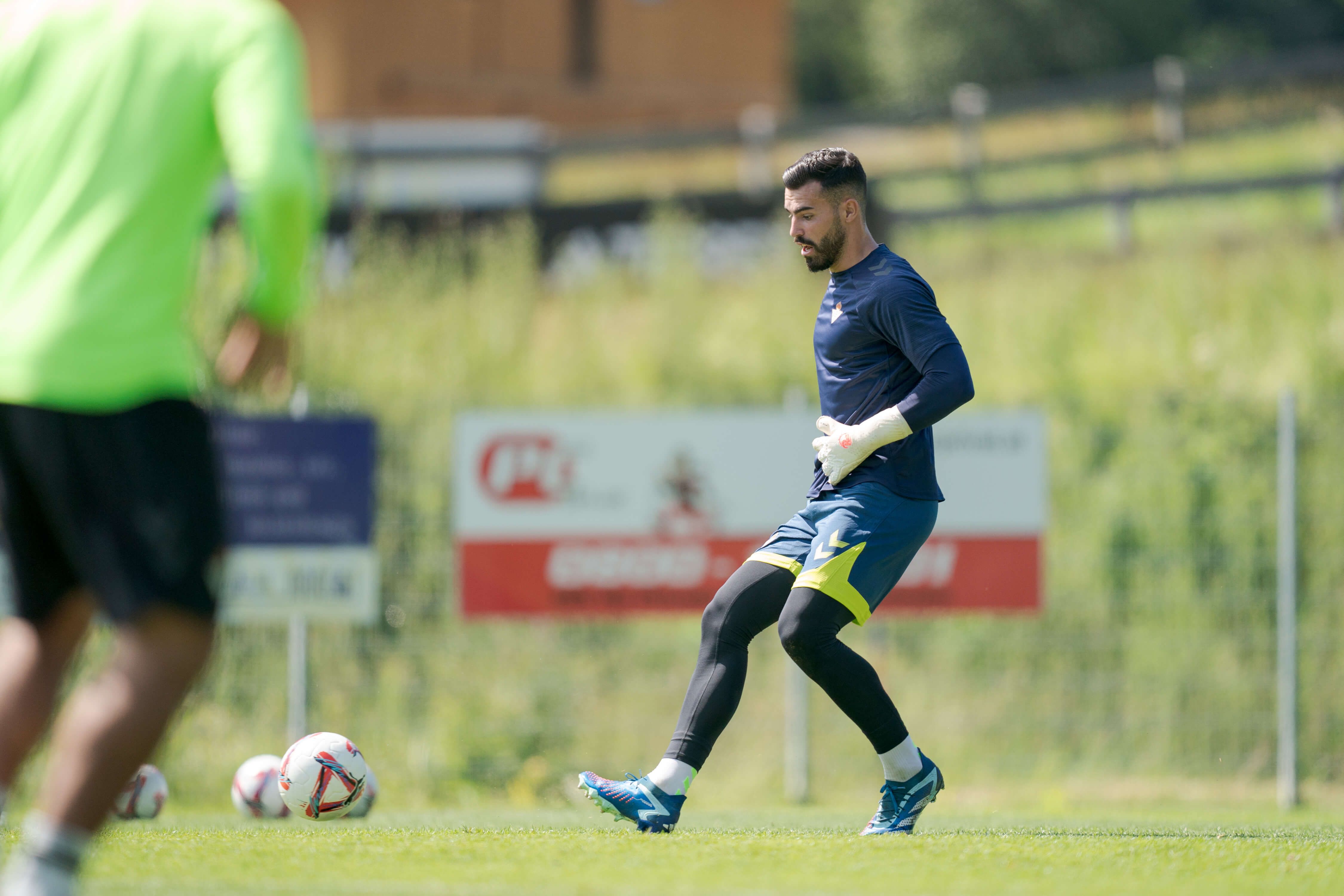  Guilherme, entrenando en Austria
