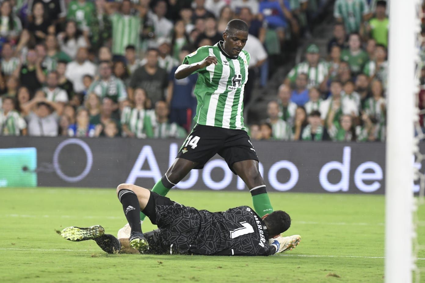  William Carvalho, el mejor del Betis ante Osasuna.