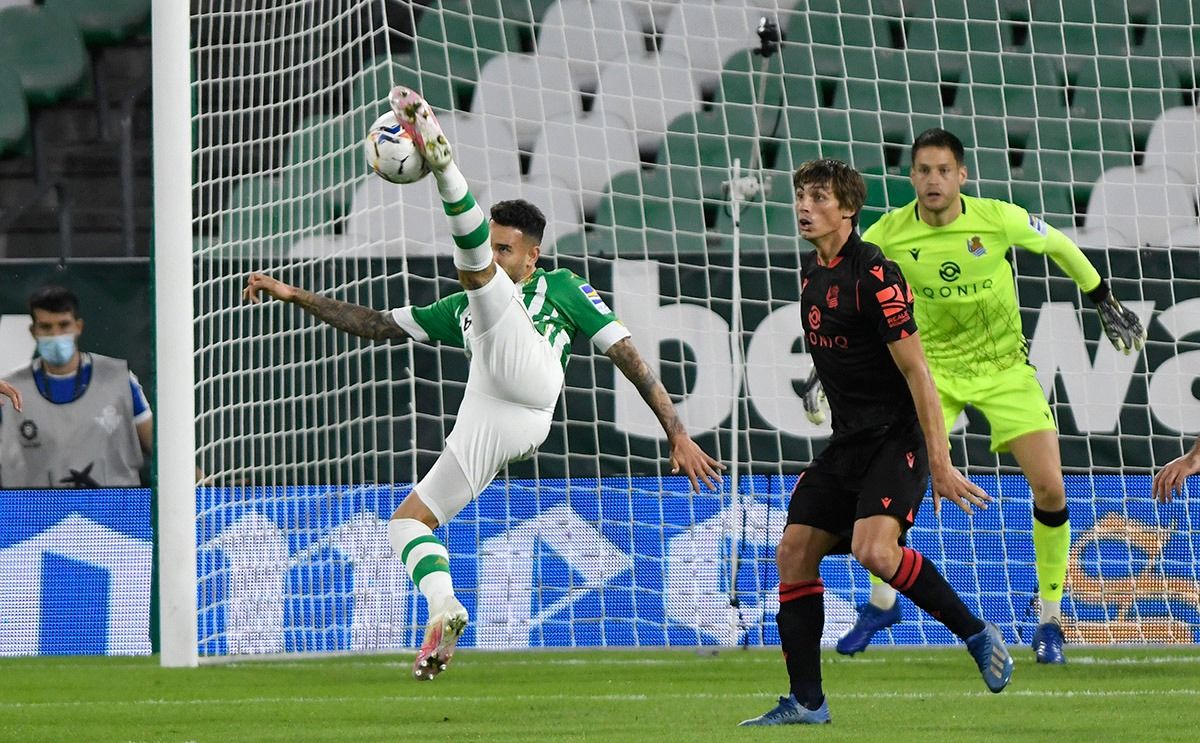  Sanabria, en el Betis - Real Sociedad..