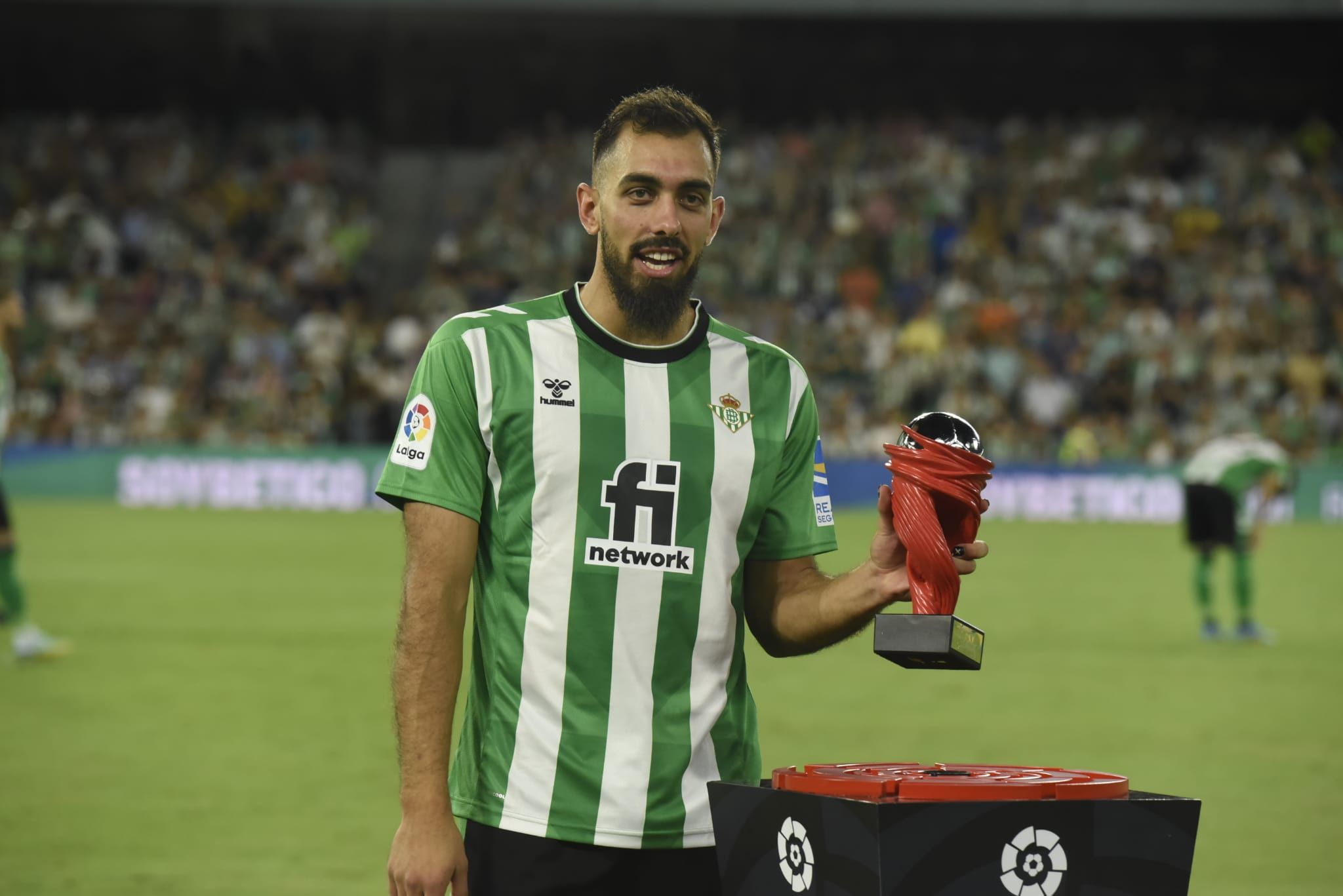 Borja Iglesias, MVP de LaLiga en agosto