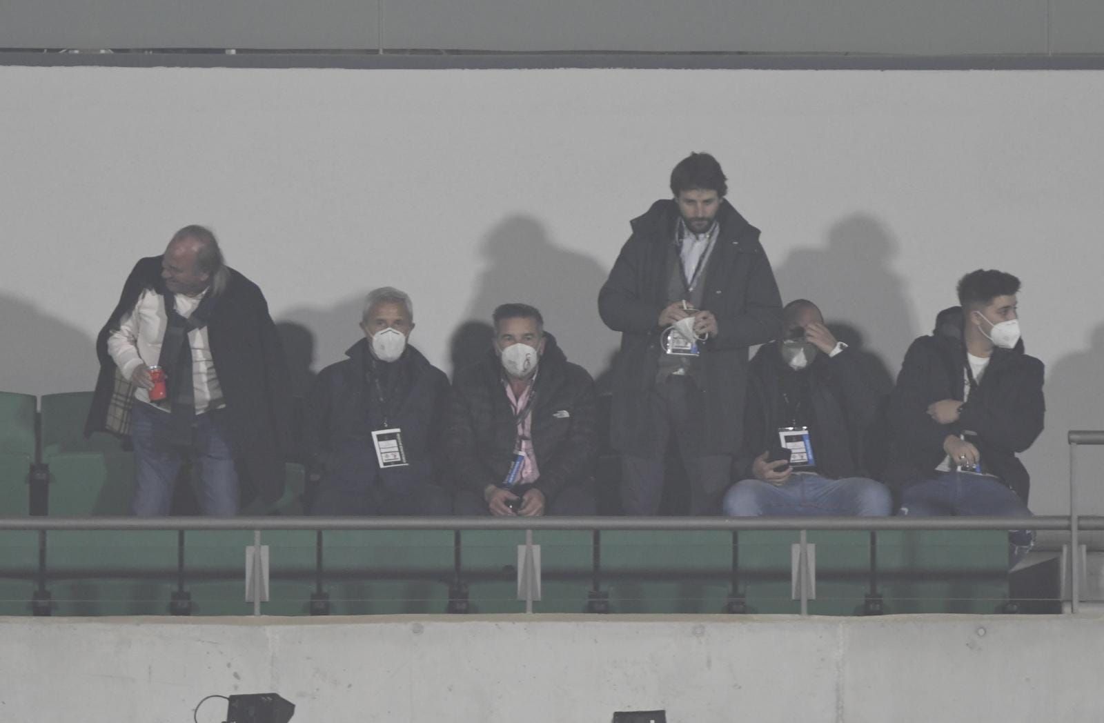  El palco de autoridades de la Ciudad Deportiva Luis del Sol.