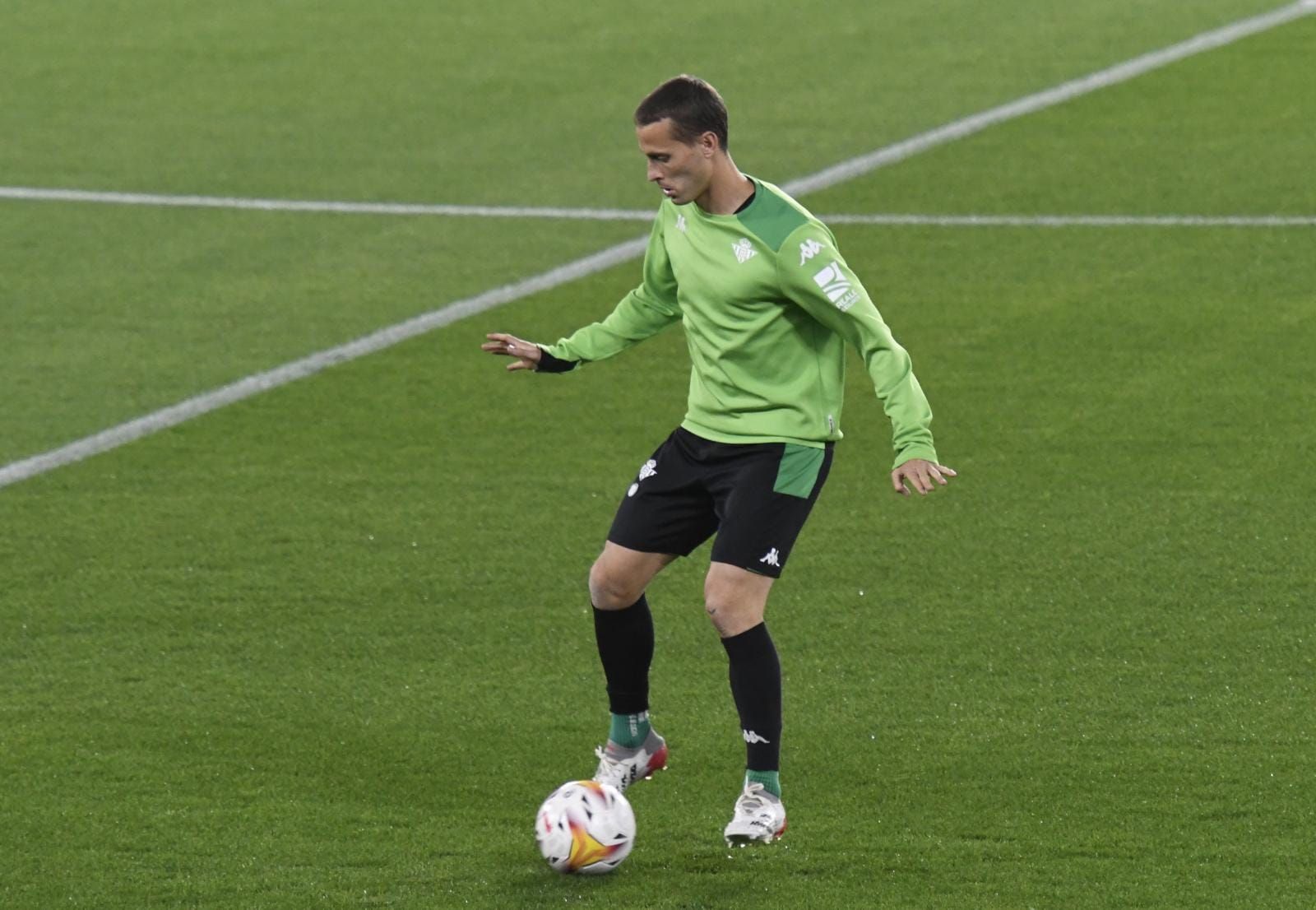  Canales, en el entrenamiento de este sábado