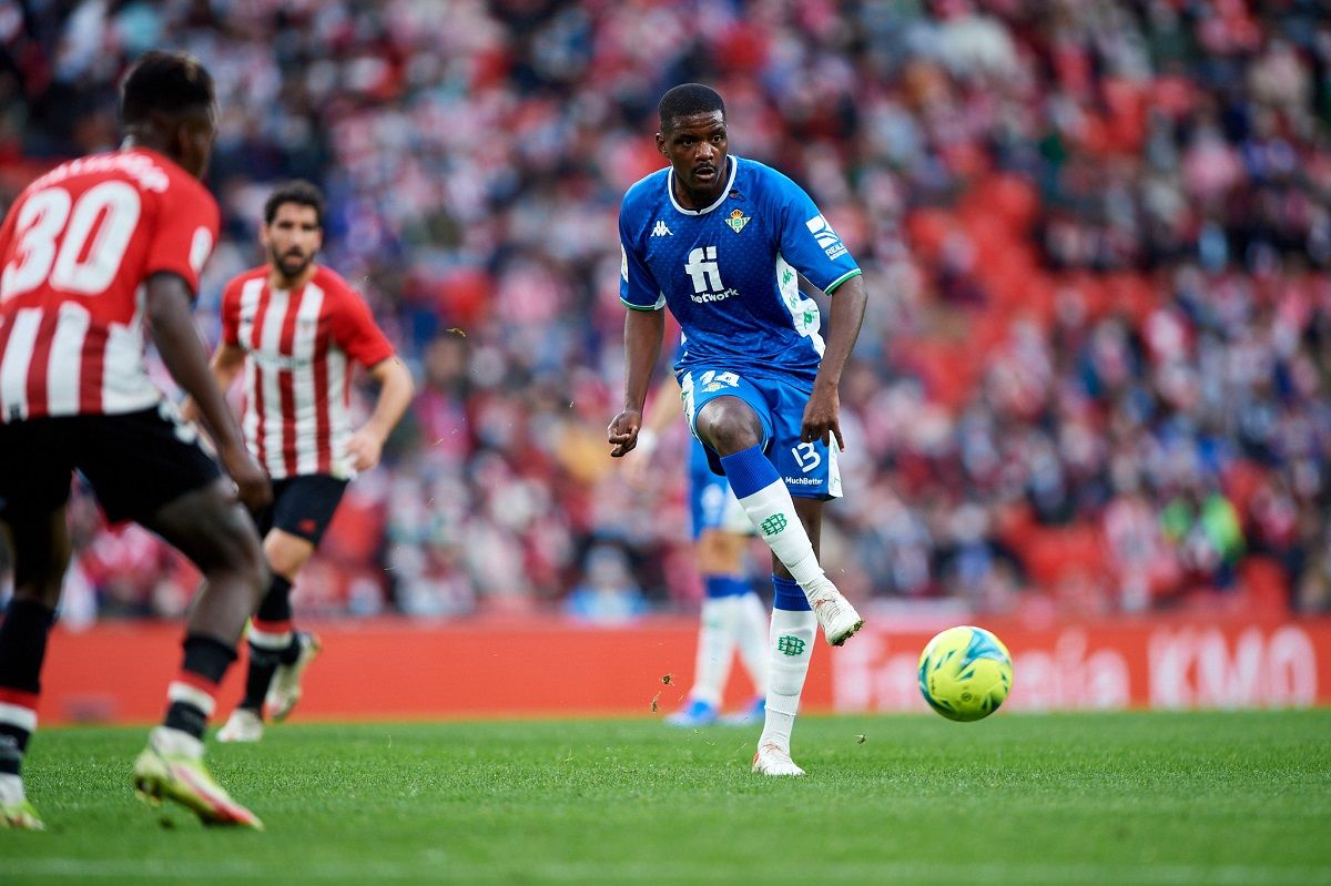 William Carvalho, en el Athletic-Betis.
