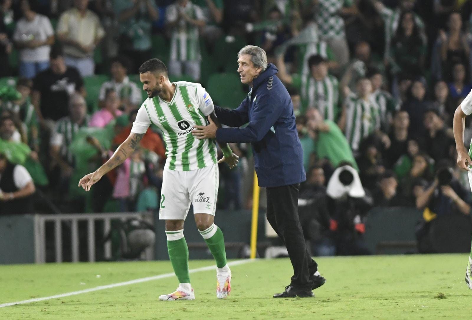  Celebración del gol de Willian José al Rayo