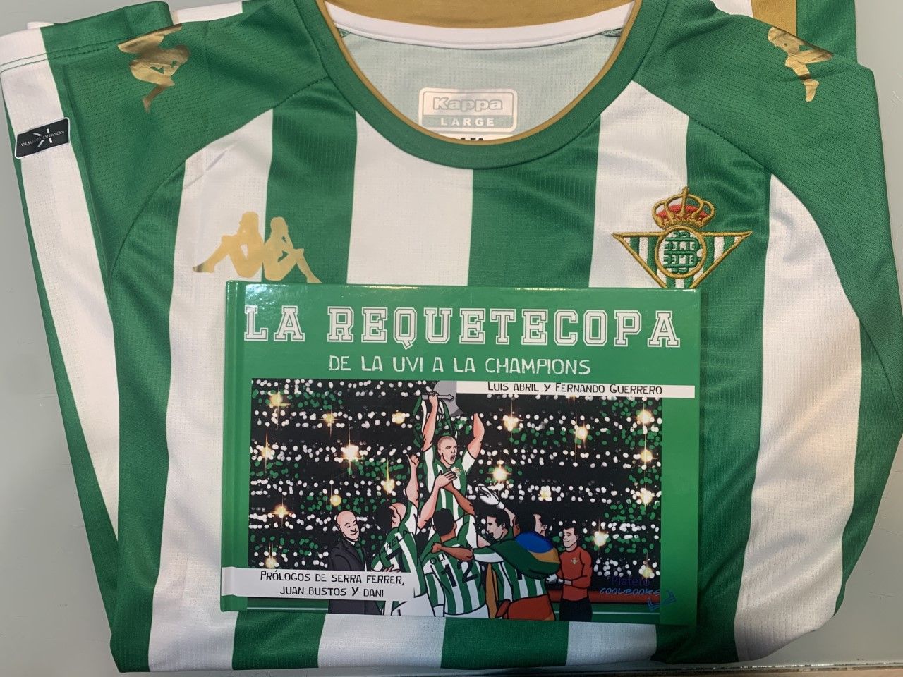  Cómic del Betis de Luis Abril.