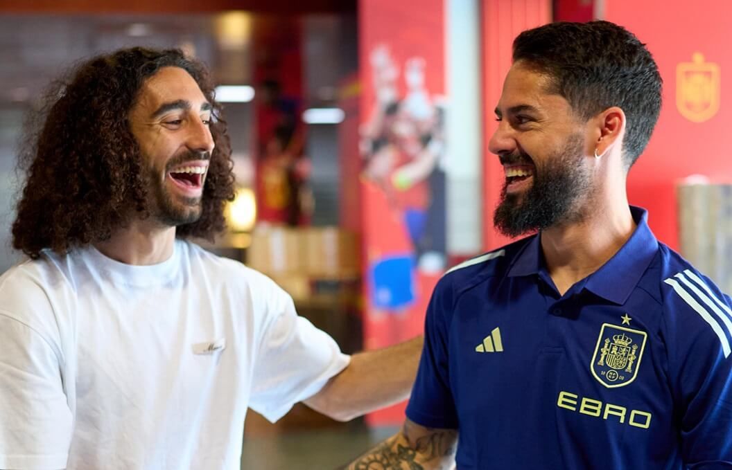 Cucurella e Isco se reencuentran en la selección.