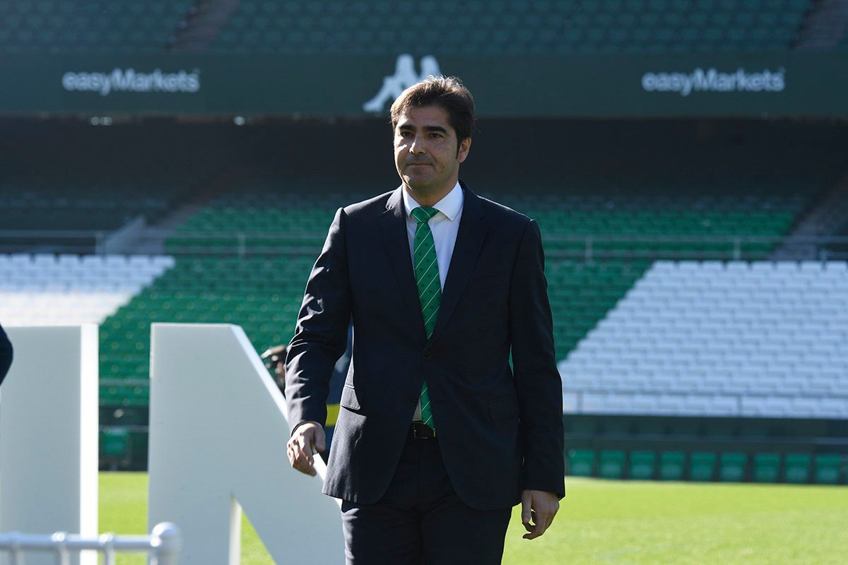  Ángel Haro, presidente del Betis.