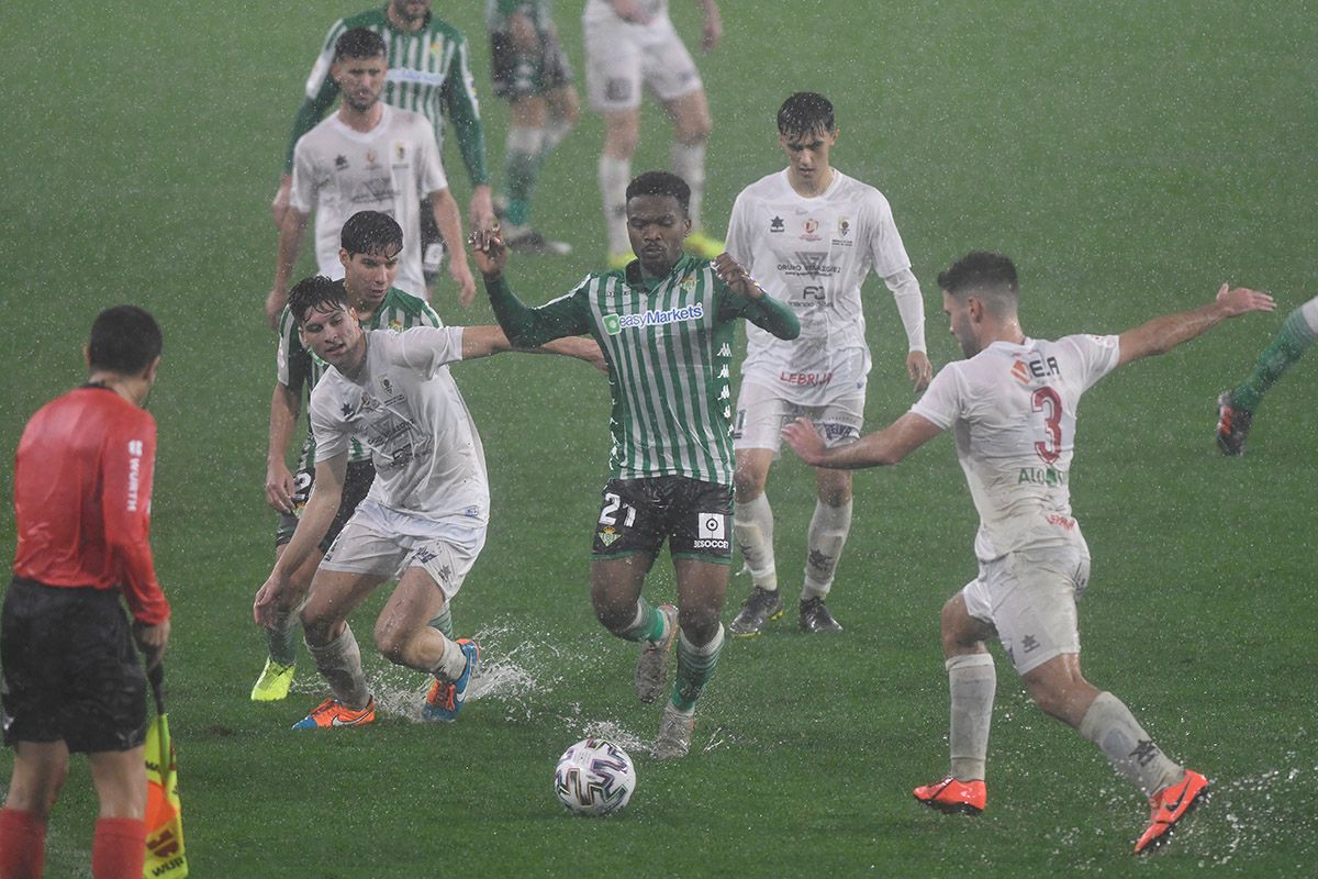  Kaptoum, durante el Antoniano-Betis de la Copa del Rey.