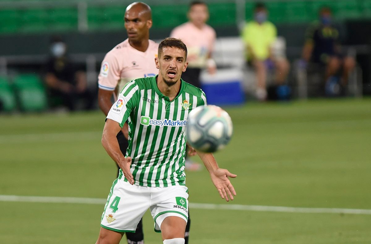 Feddal, ante el Espanyol.