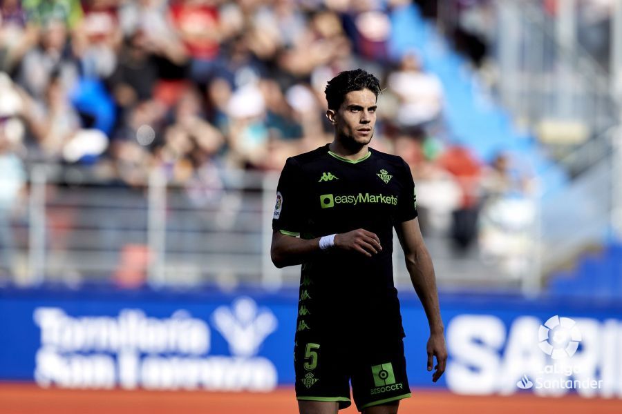  Bartra, en el Éibar-Betis.
