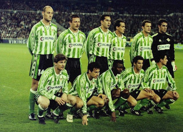  El Betis que llegó a la final en el 97.