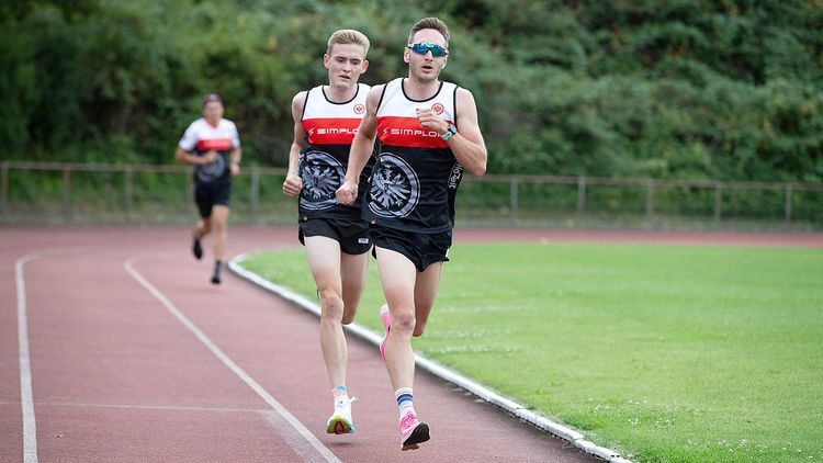  El equipo de atletismo.