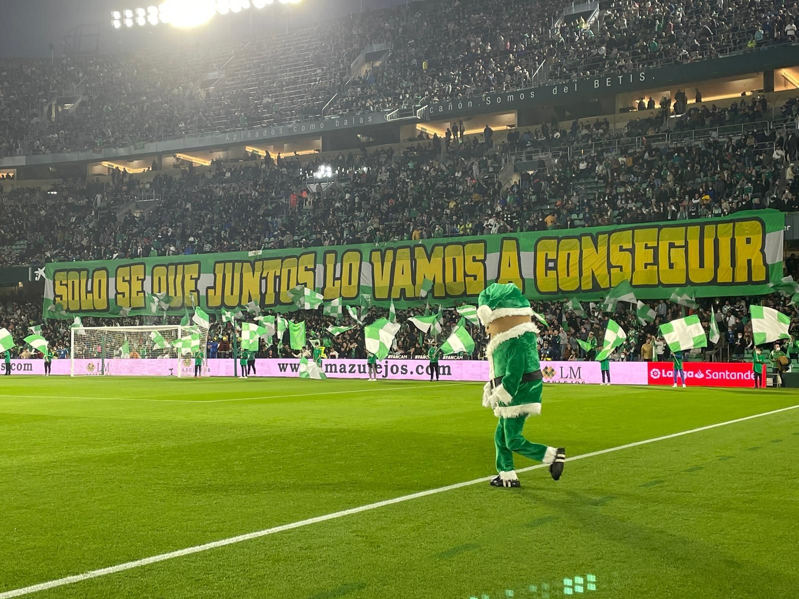  El tifo de Gol Sur 1907