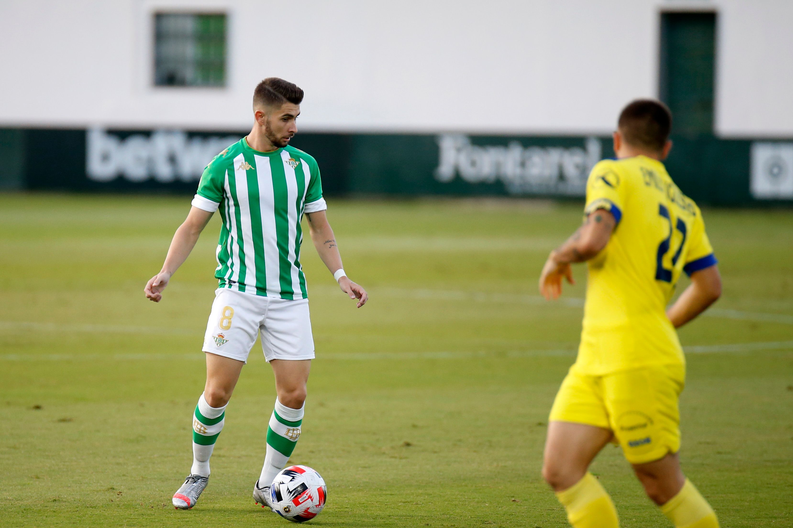  David Ramos, jugando con el Betis Deportivo.