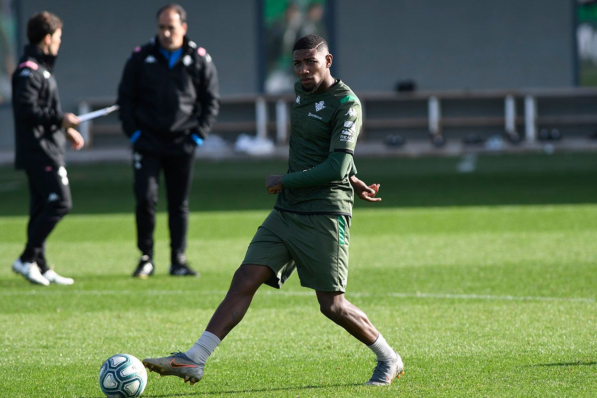  Emerson, en una sesión de entrenamiento.