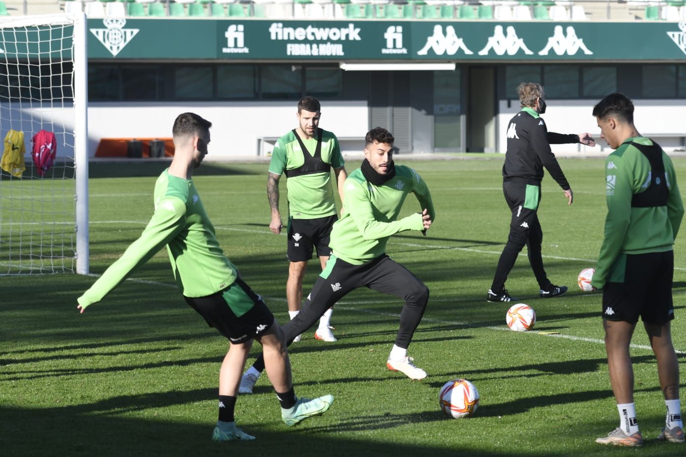 Camarasa vuelve a trabajar con el grupo.