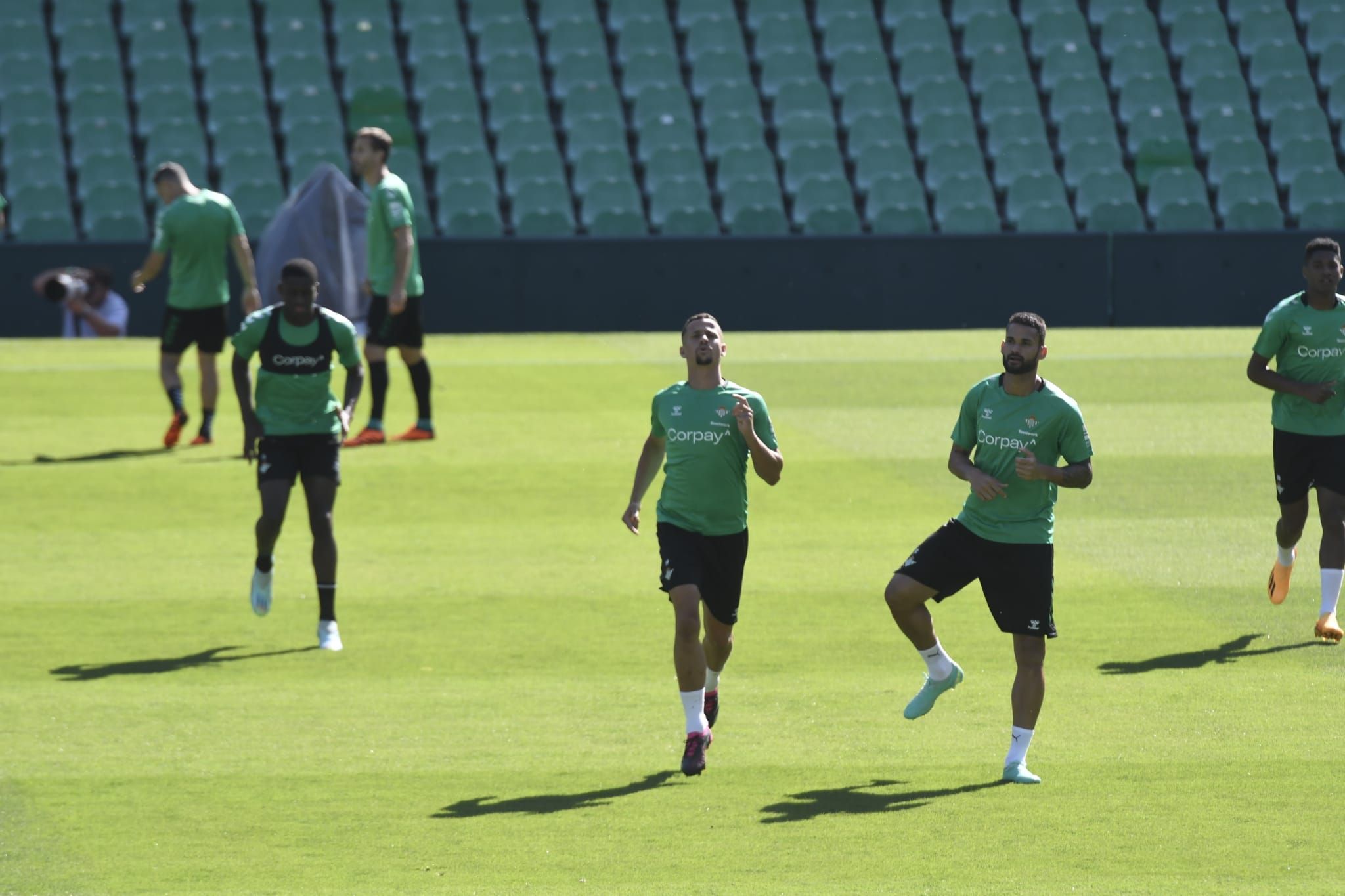  Luiz Felipe, en el entrenamiento de este viernes.
