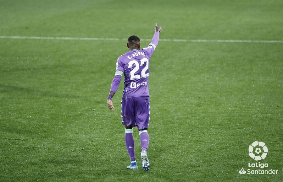  Emerson celebra el gol en el Villarreal - Betis.