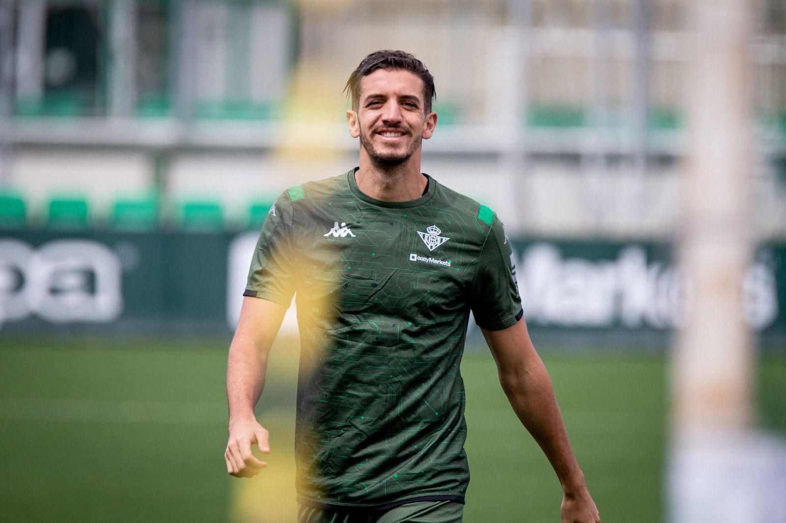 Feddal, en un entrenamiento.