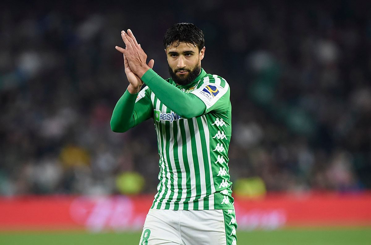  Fekir, en el partido entre el Betis y el Mallorca.