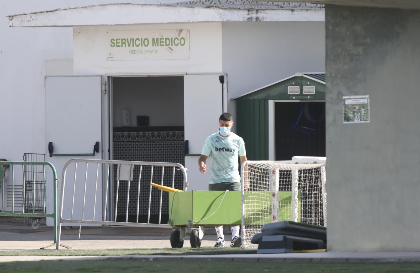 Nabil Fekir, este viernes en la ciudad deportiva.