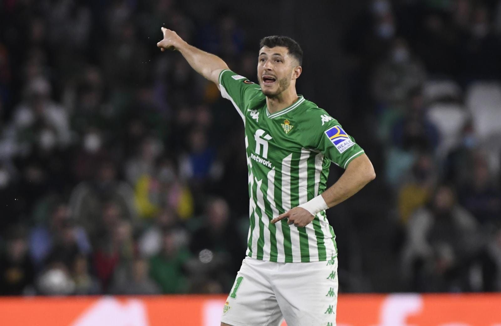  Guido Rodríguez, en un partido del curso pasado