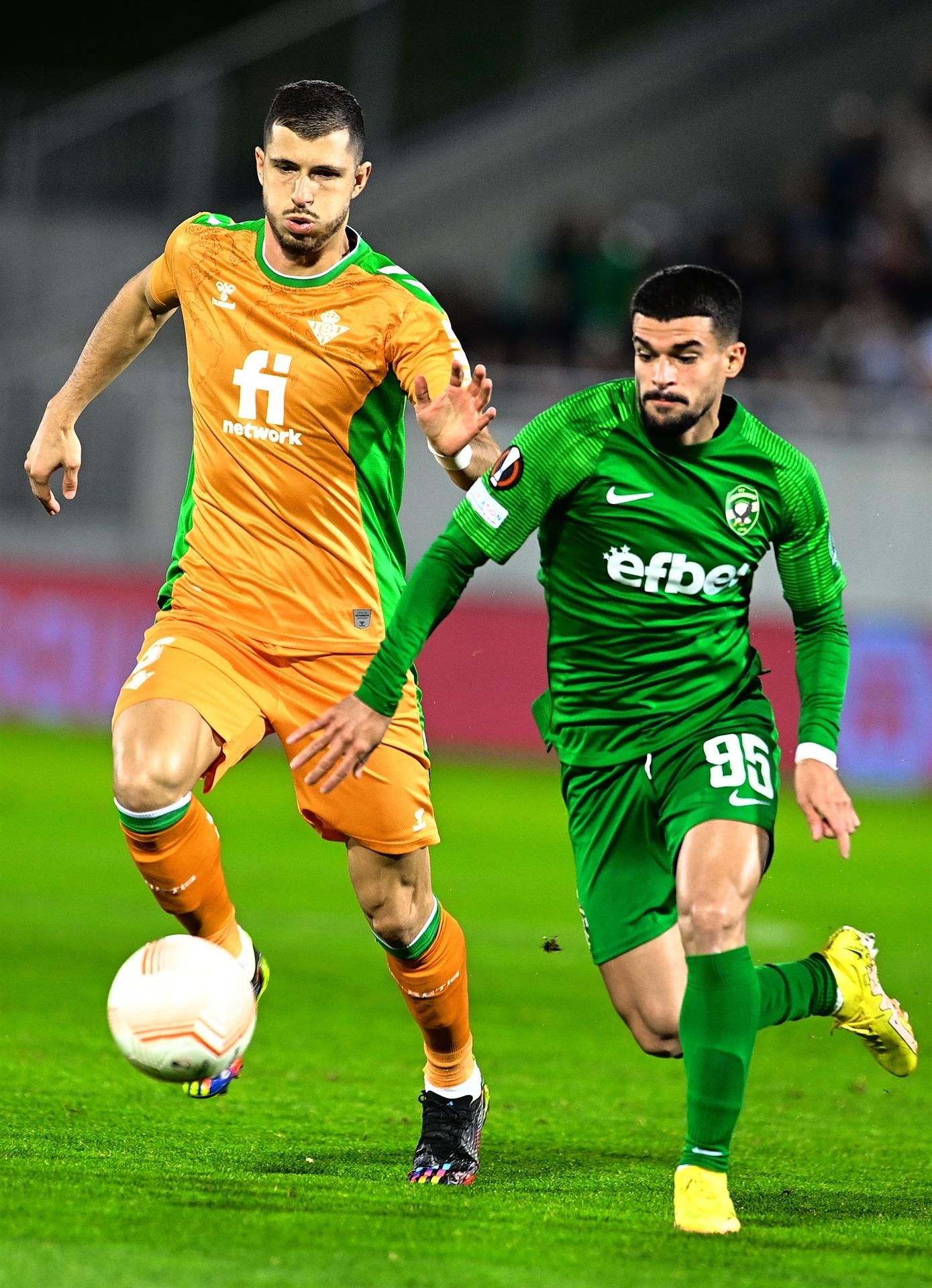 Guido Rodríguez, ante el Ludogorets.