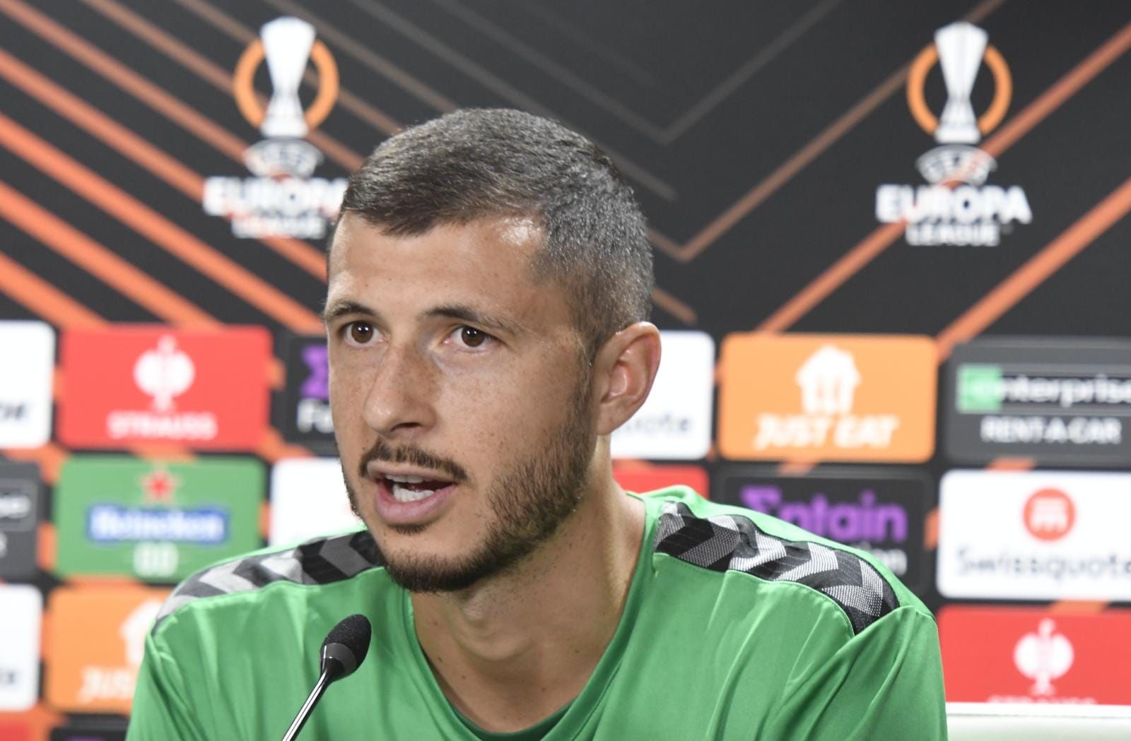  Guido Rodríguez, en sala de prensa