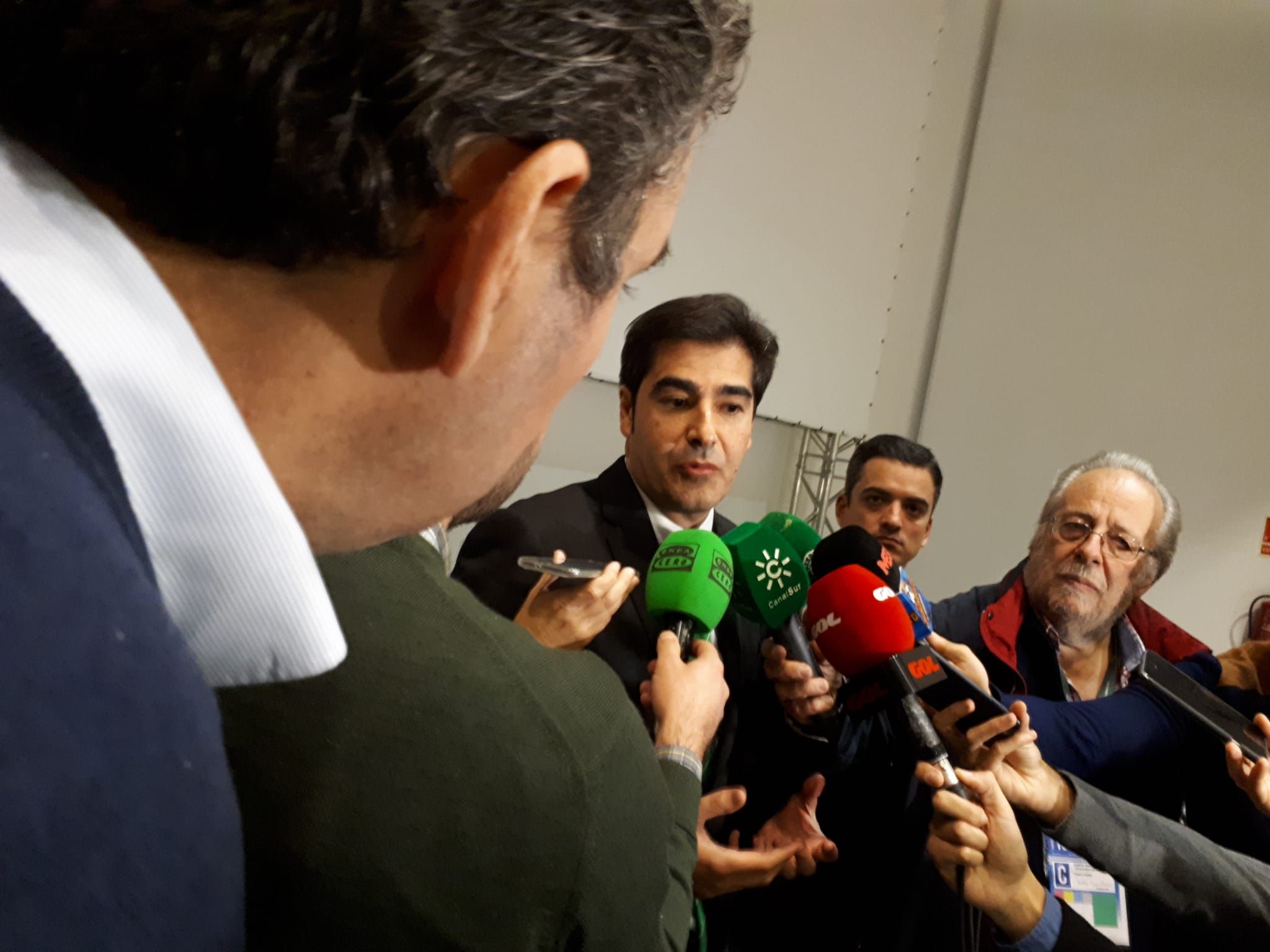  Ángel Haro, al finalizar la Junta de Accionistas.