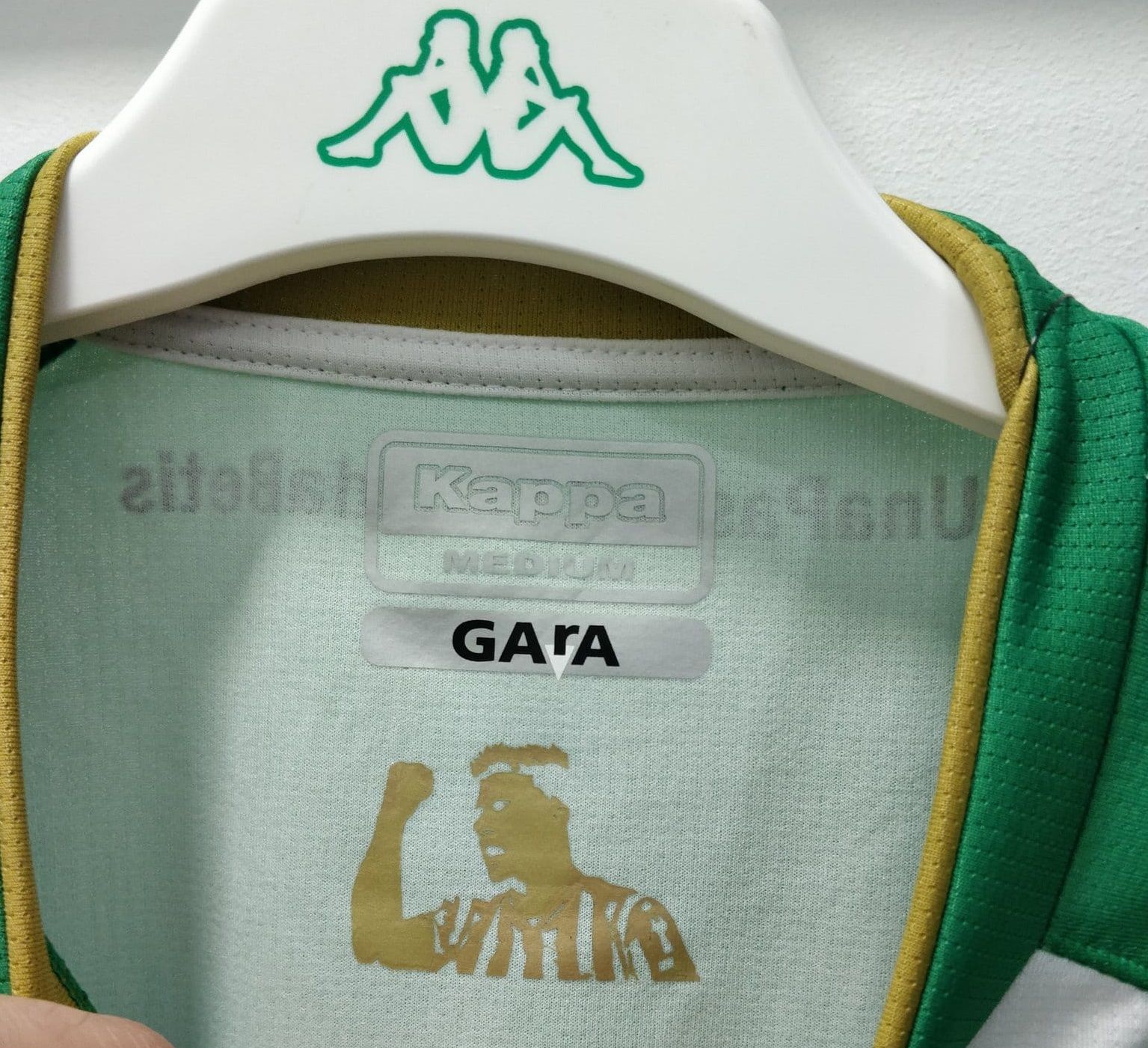  Homenaje a Joaquín en la camiseta del Betis.