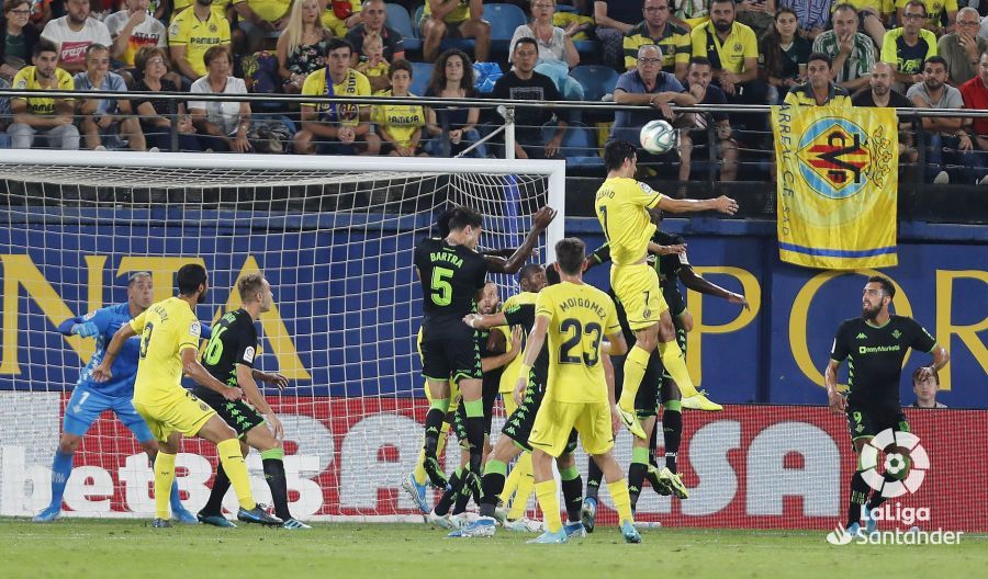  Imagen del duelo entre Betis y Villarreal de la primera vuelta.
