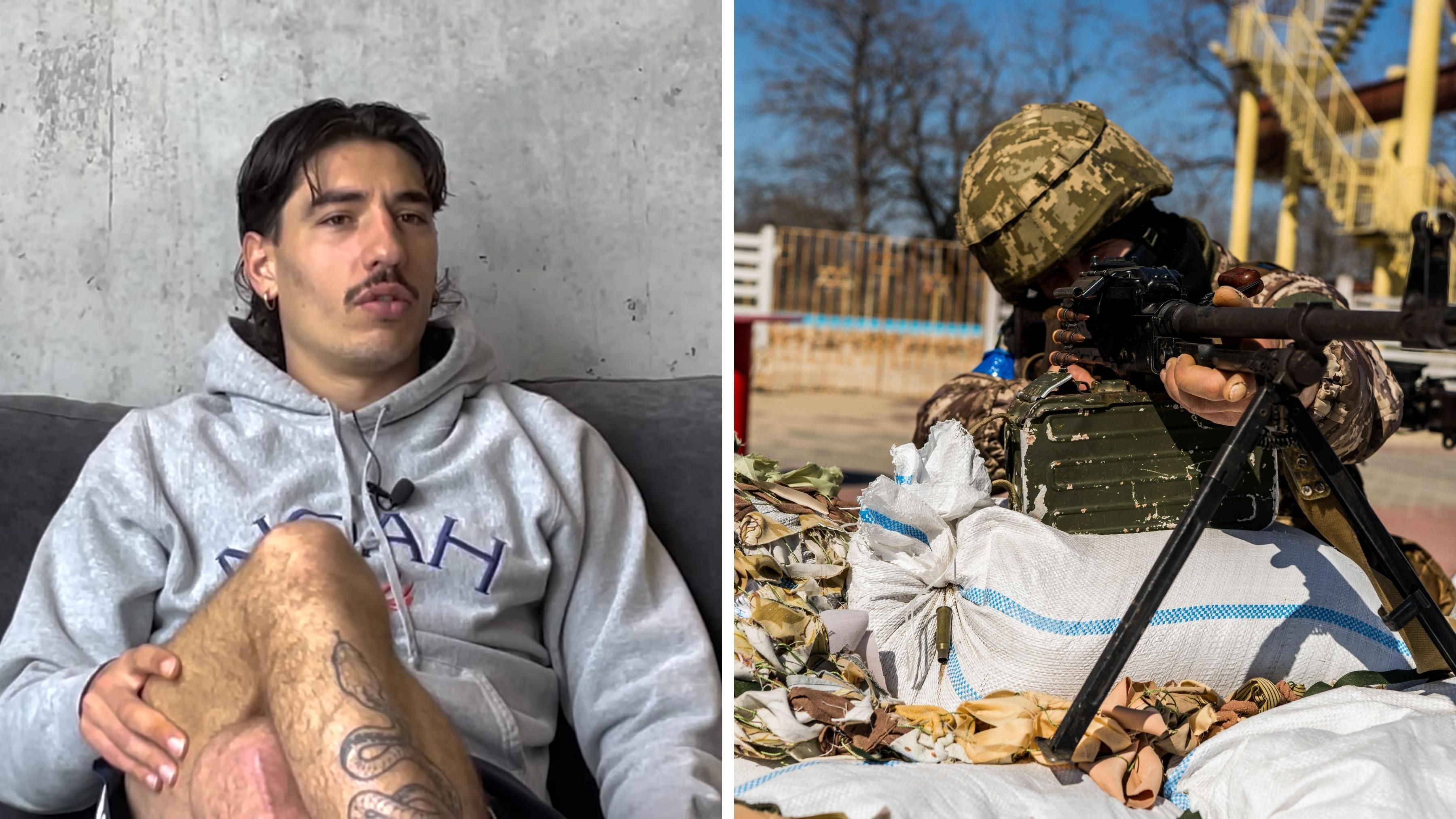  Imágenes de Bellerín y de la guerra de Ucrania.