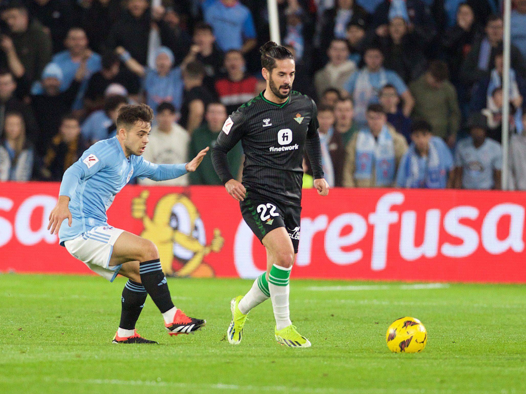  Isco, ante el Celta.