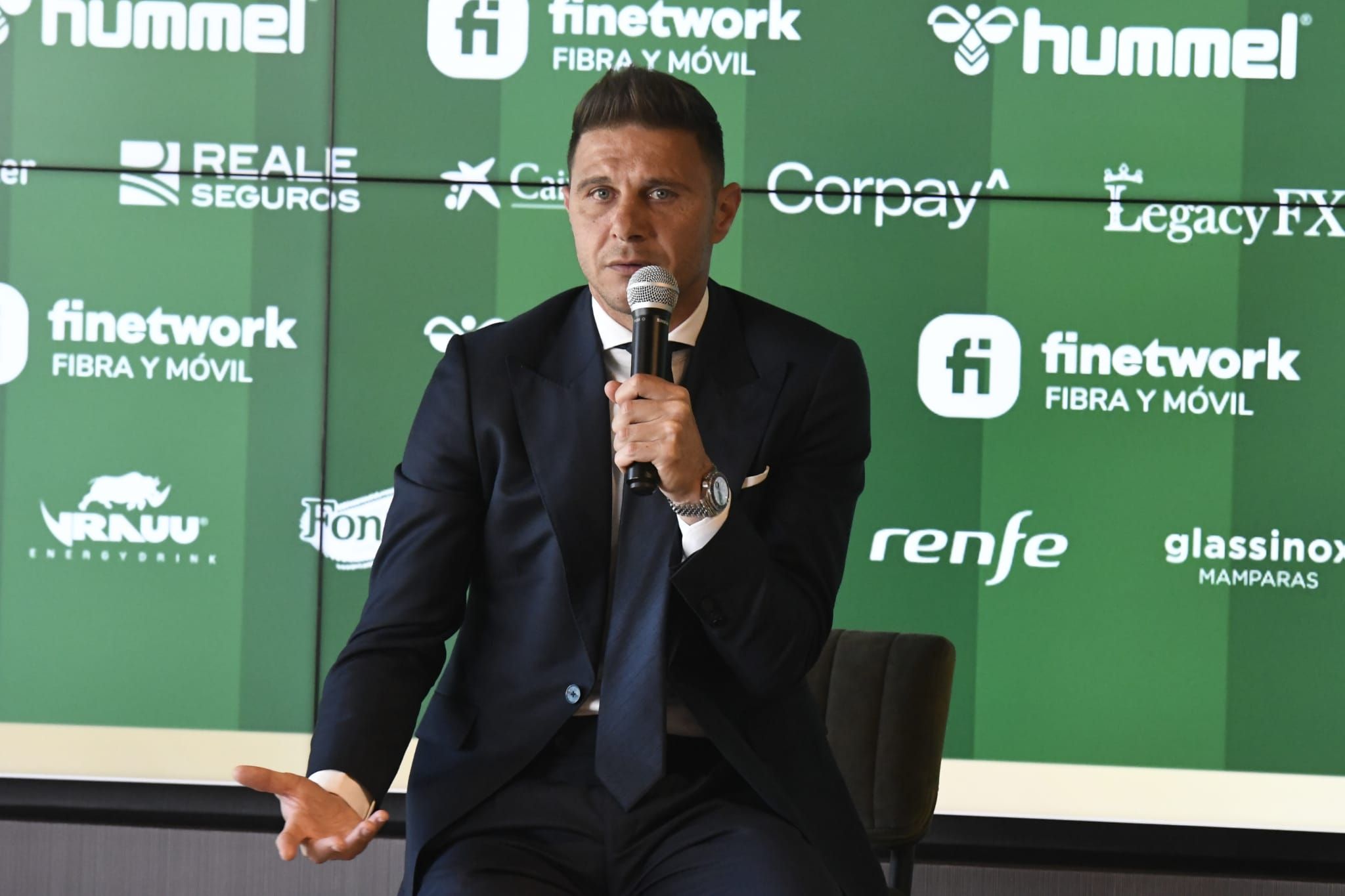 Joaquín Sánchez, en su despedida