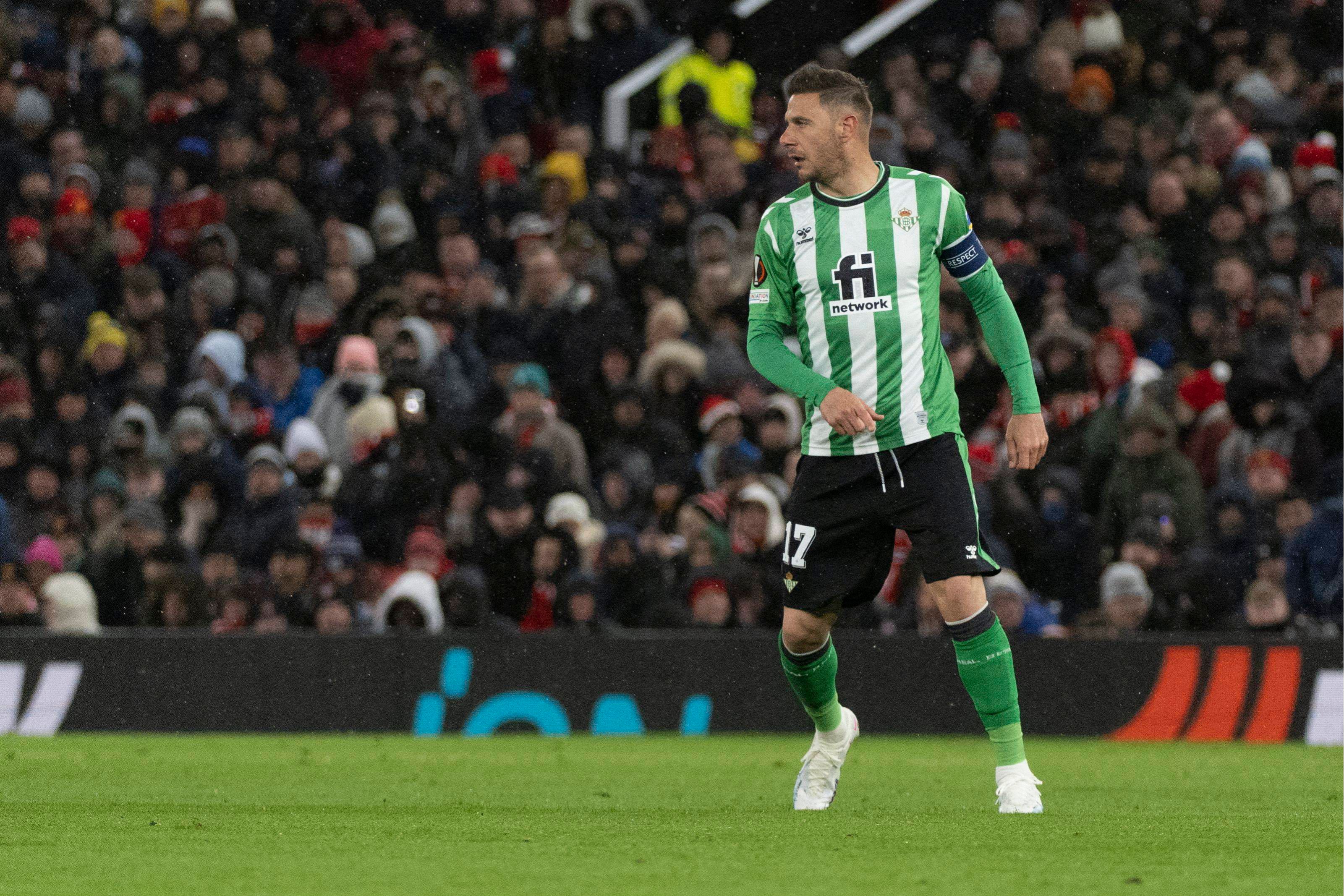  Joaquín Sánchez durante el partido (foto: Cordón Press).