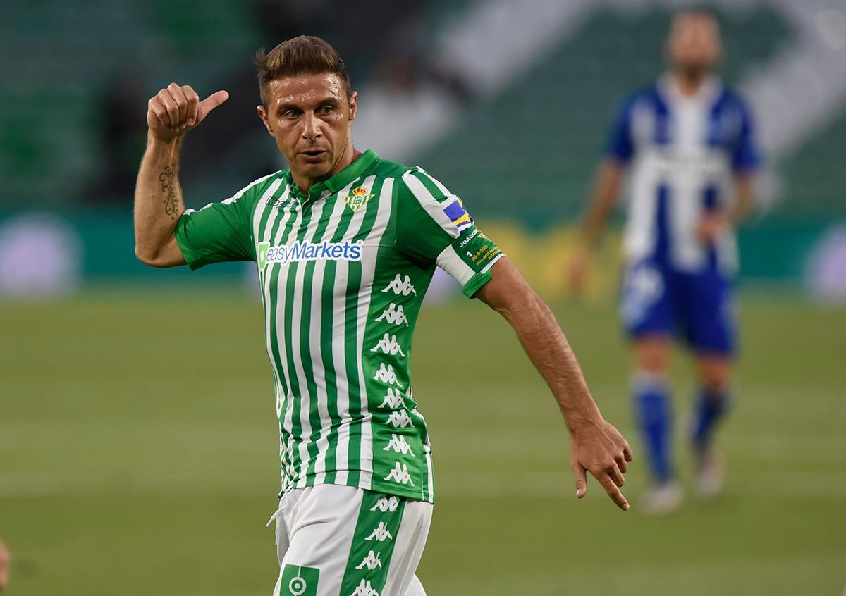 Joaquín, ante el Alavés.