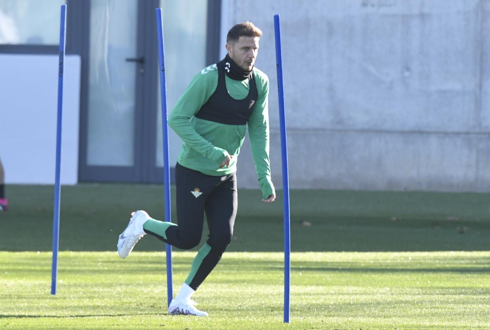  Joaquín, en el entrenamiento