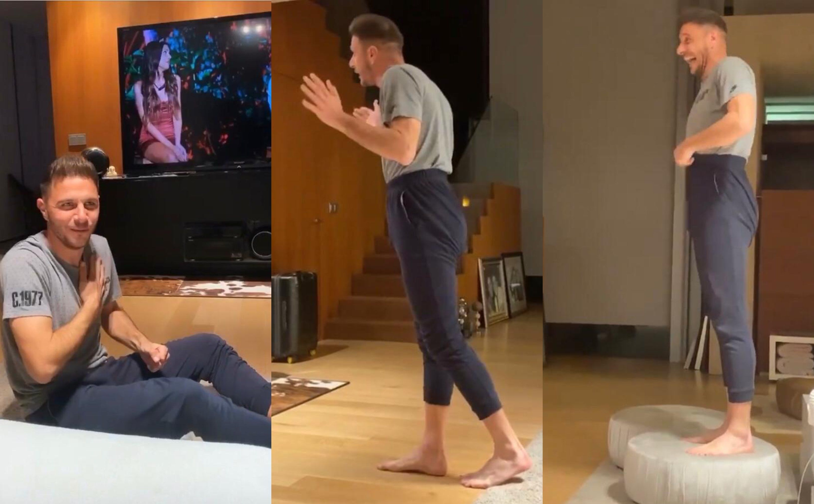 El show de Joaquín en Instagram mientras ve 'La isla de las tentaciones'.