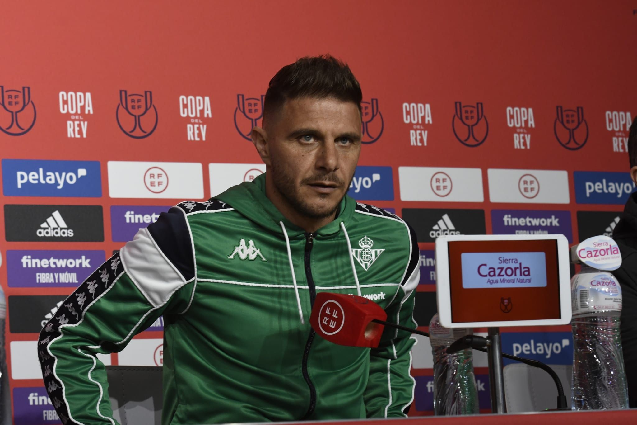  Joaquín Sánchez en la rueda de prensa
