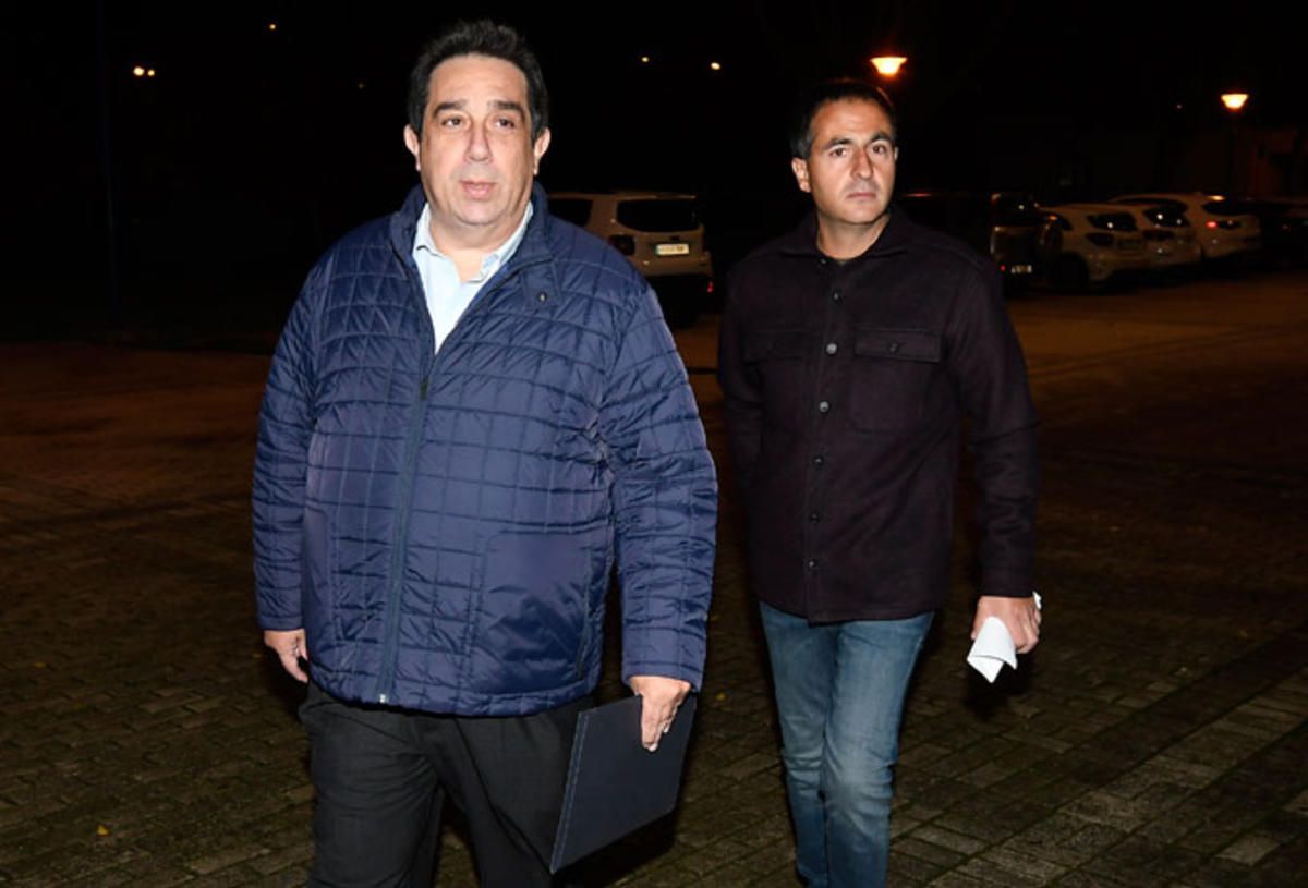  José Antonio Tirado, en una Junta del Betis.