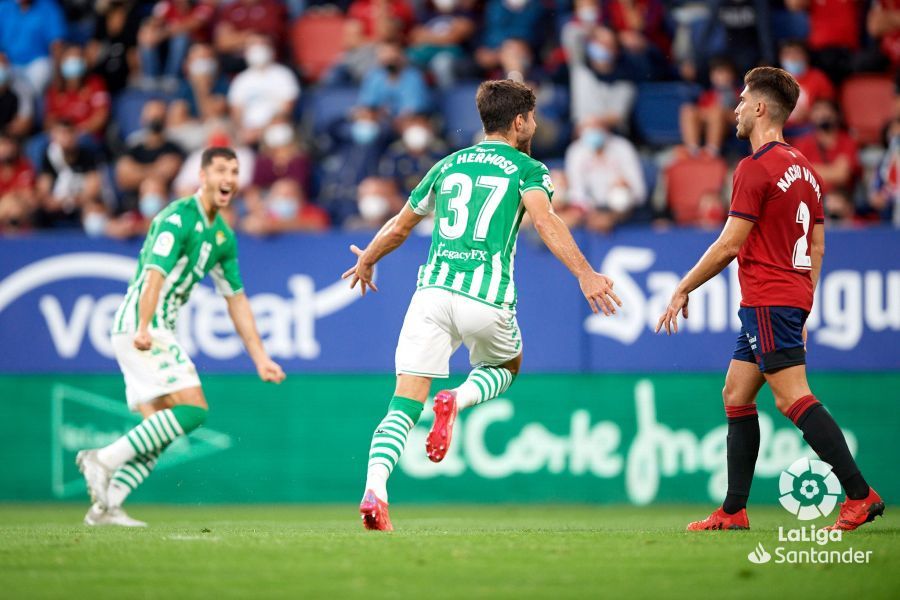  Kike Hermoso celebra su gol ante Osasuna