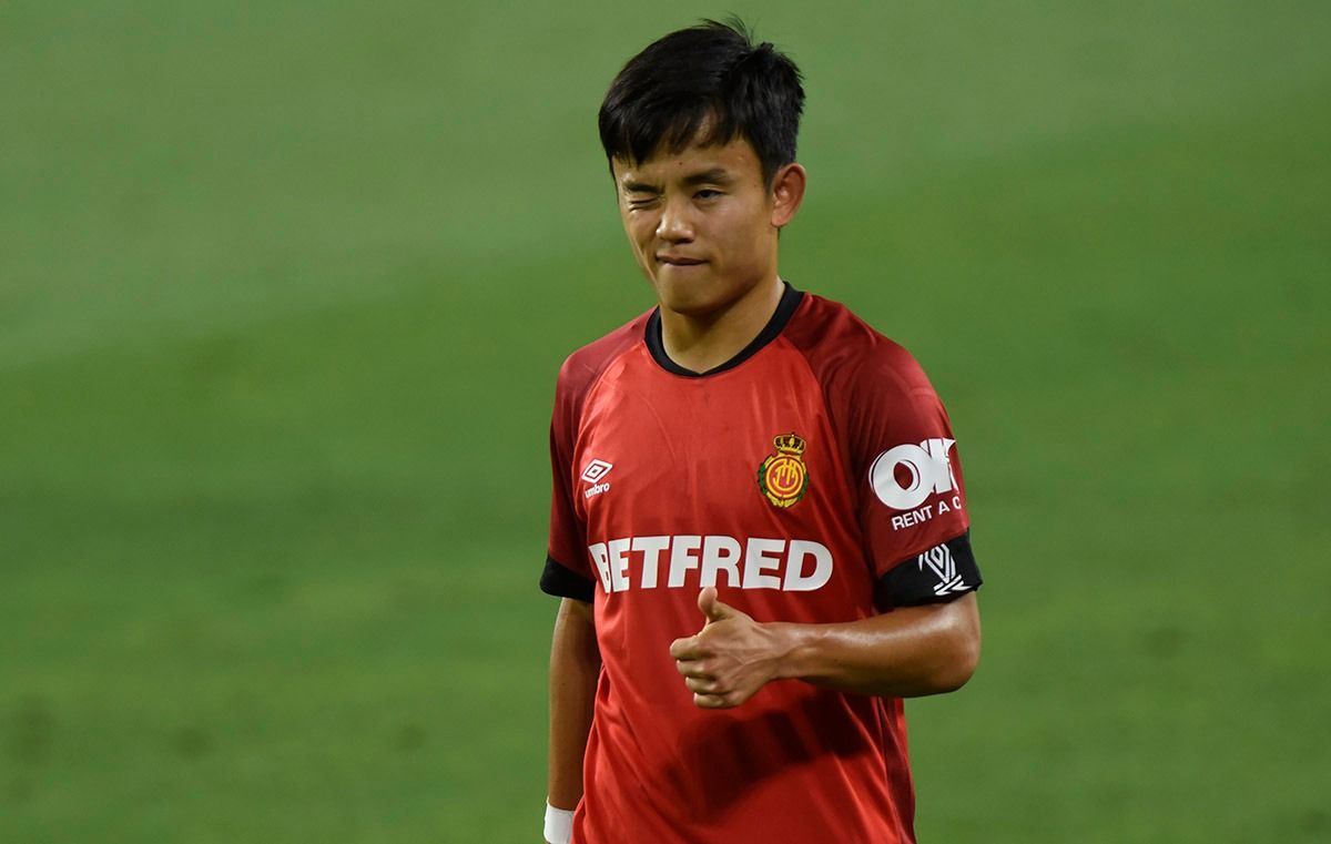  Kubo, en el Sevilla-Mallorca.